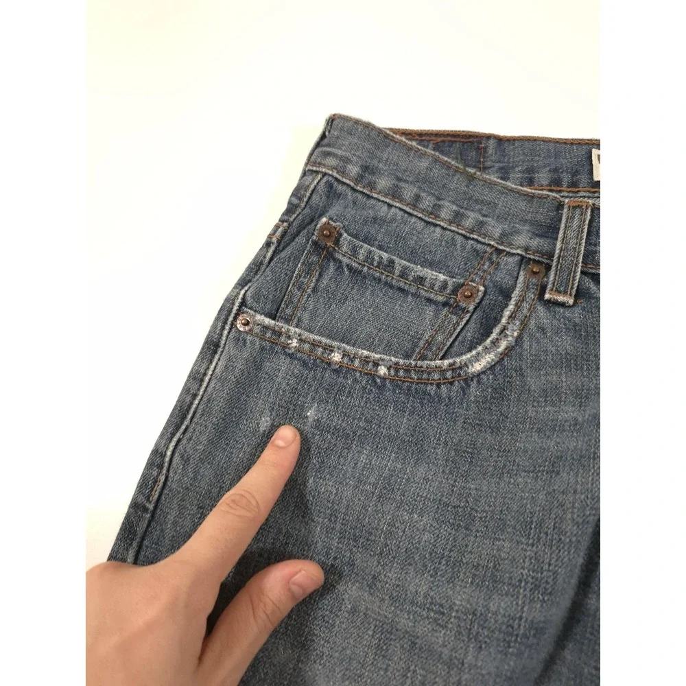 Levis 559 Relaxed Straight Jeans Mens 33x31 Blue Medium Wash Denim Pants